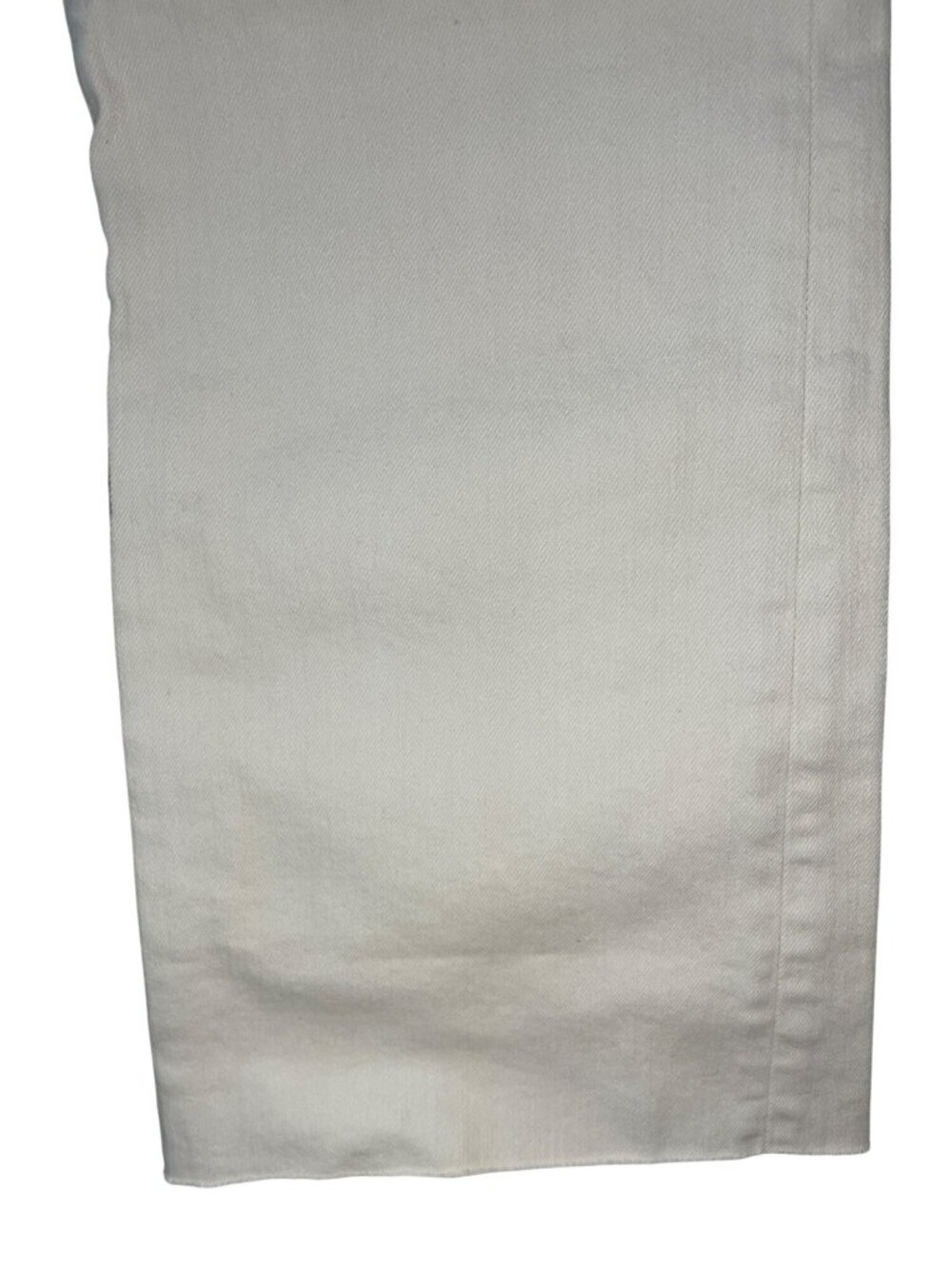 Veronica Beard Cameron Mid Rise Bootcut Jeans Ecru Wmn's Size 28 MSRP$298 DEFECT - Picture 5 of 11